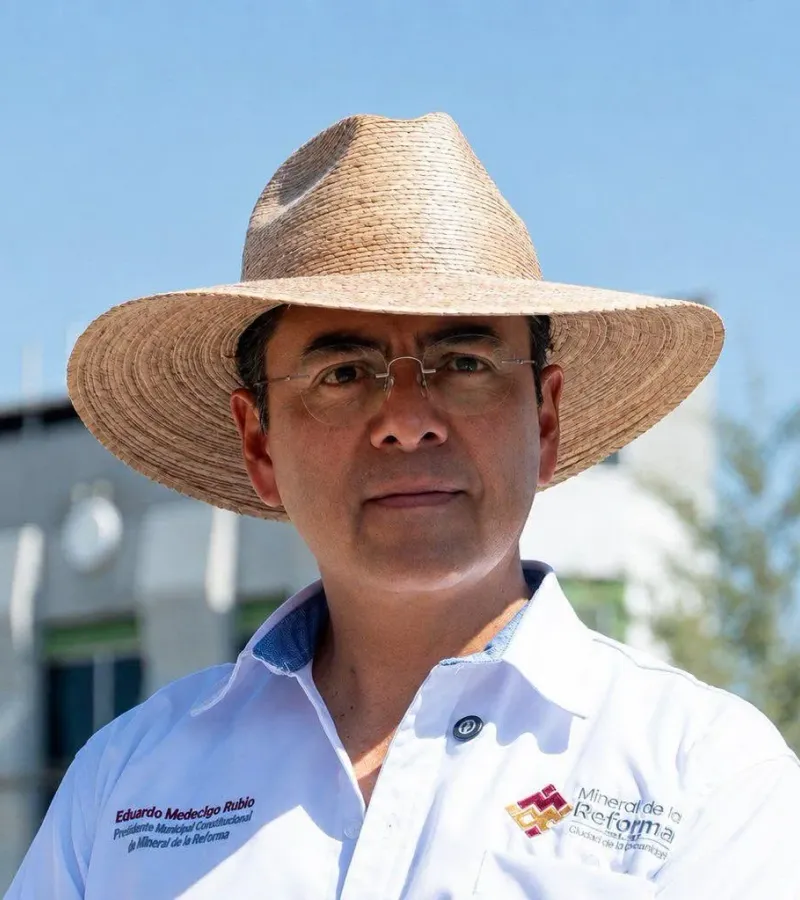 Lalo Medécigo, presidente municipal de Mineral de la Reforma
